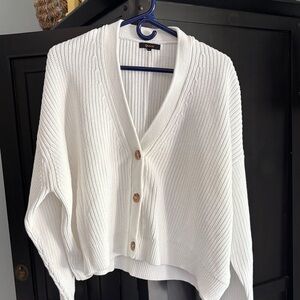 Quince Button-Up Sweater 100% cotton
